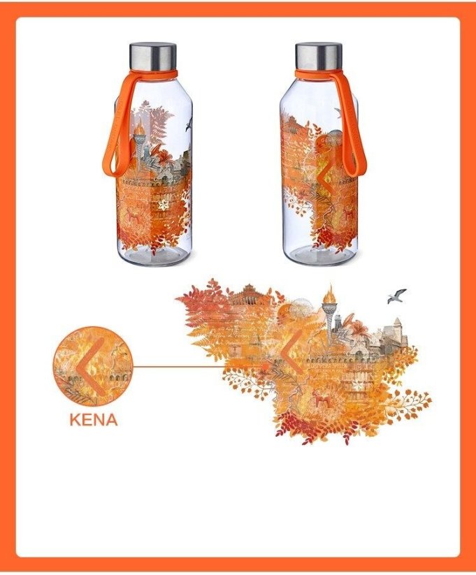 Ekofľaša CARL OSCAR wisdom 650 ml FIRE