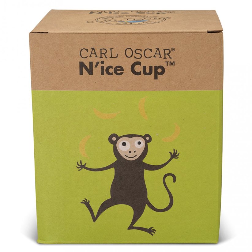 CARL OSCAR N'ICE CUP dóza na jedlo s chladiacim diskom OPIČKA zelená