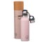 Termofľaša antikor eco CARL OSCAR 700ml PINK s antikor slamkou