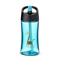Fľaša na vodu - Zvieratká - motív - Žirafka