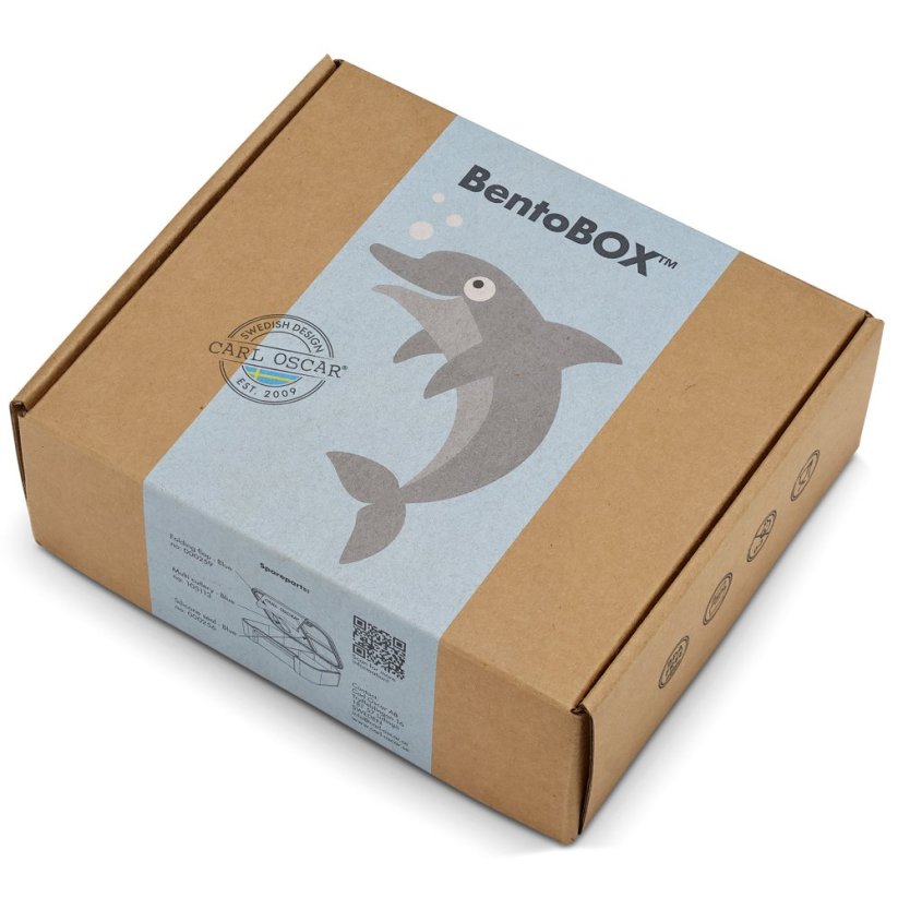 CARL OSCAR BENTOBOX™ DELFÍN bledomodrá