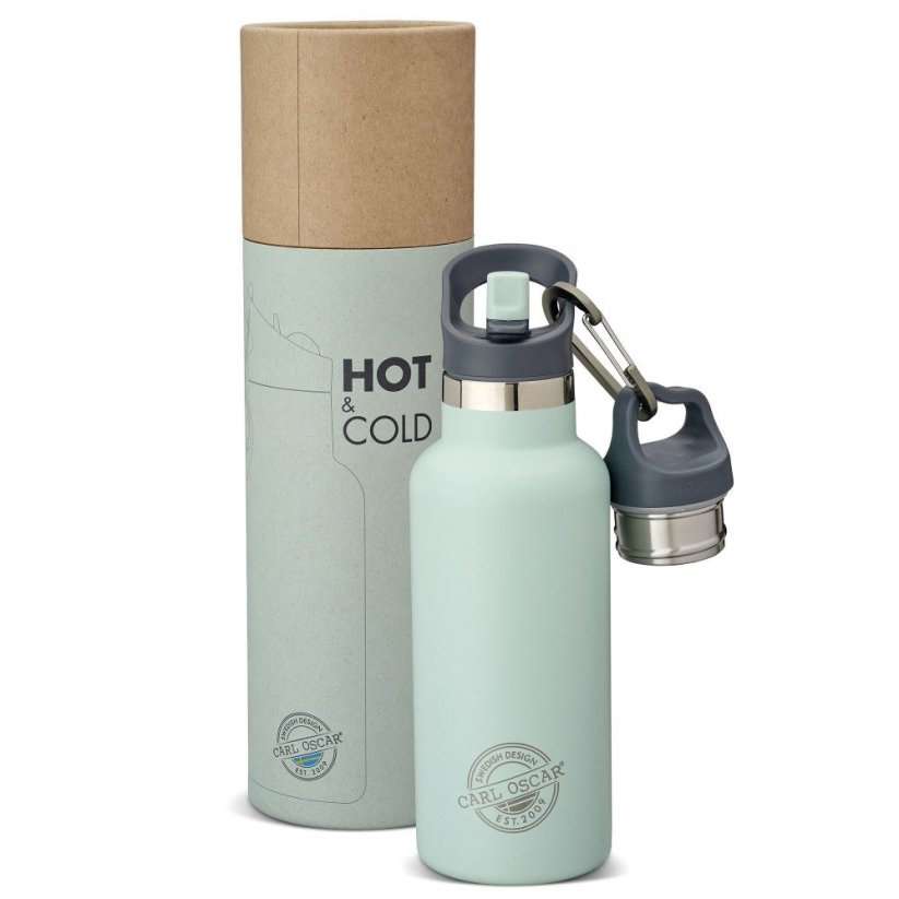 Termofľaša antikor eco CARL OSCAR 500 ml MENTOL s antikor slamkou