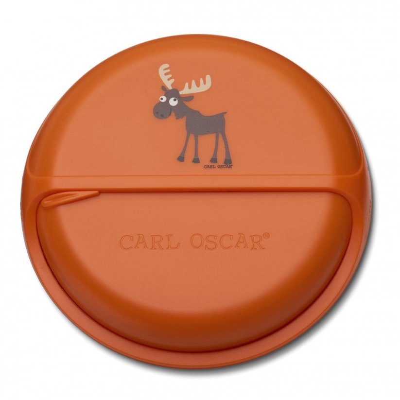 CARL OSCAR disk SNACKDISC™ SOBÍK oranžová | 15 cm