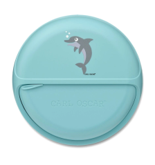CARL OSCAR disk SNACKDISC™ DELFÍN bledomodrá | 15 cm