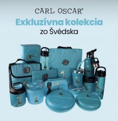 set CARL OSCAR celá kolekcia ŽIRAFKA modrá