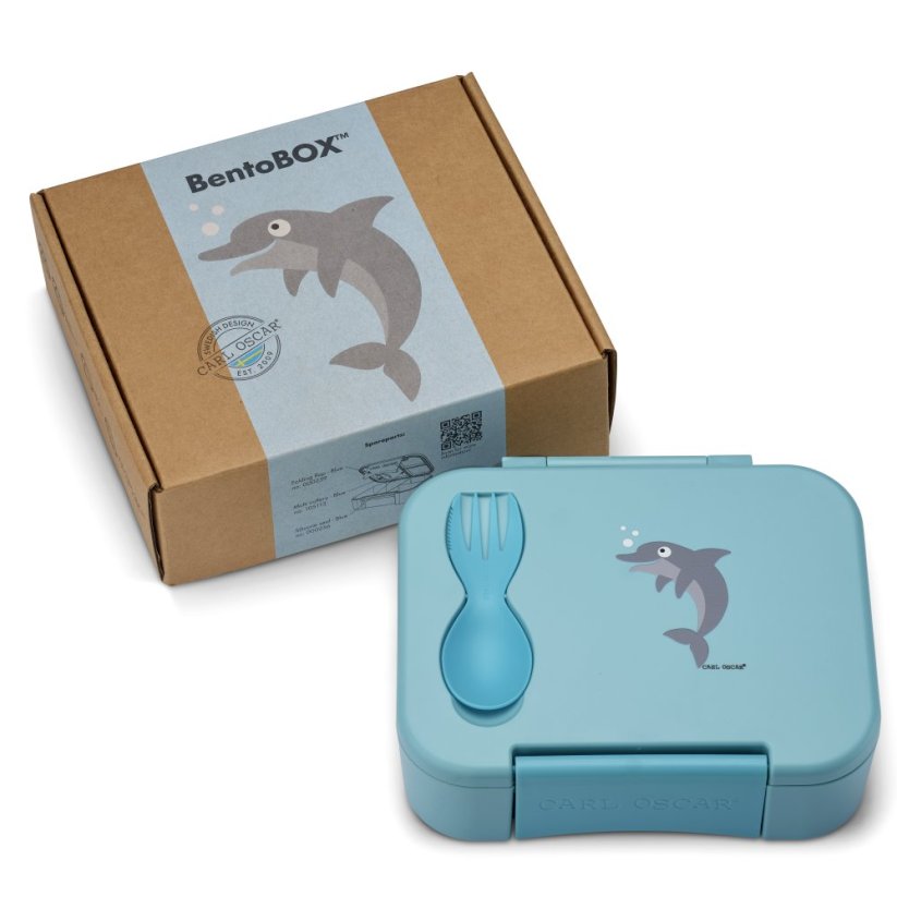 CARL OSCAR BENTOBOX™ DELFÍN bledomodrá