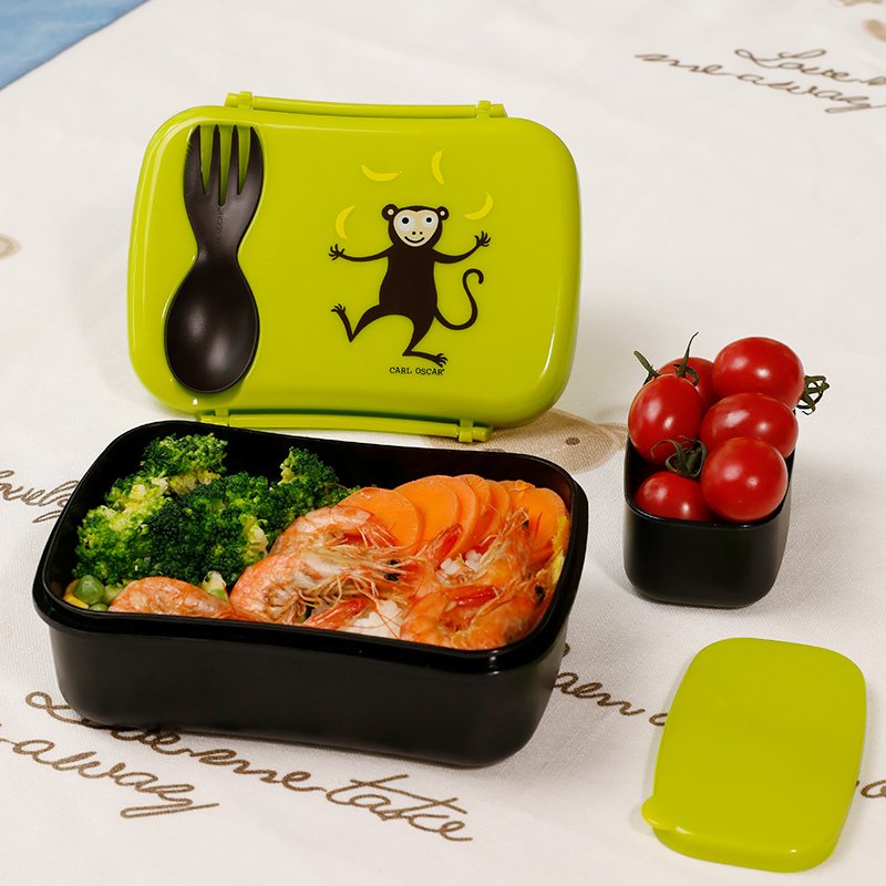 CARL OSCAR N'ICE BOX na jedlo s chladiacim diskom OPIČKA zelená