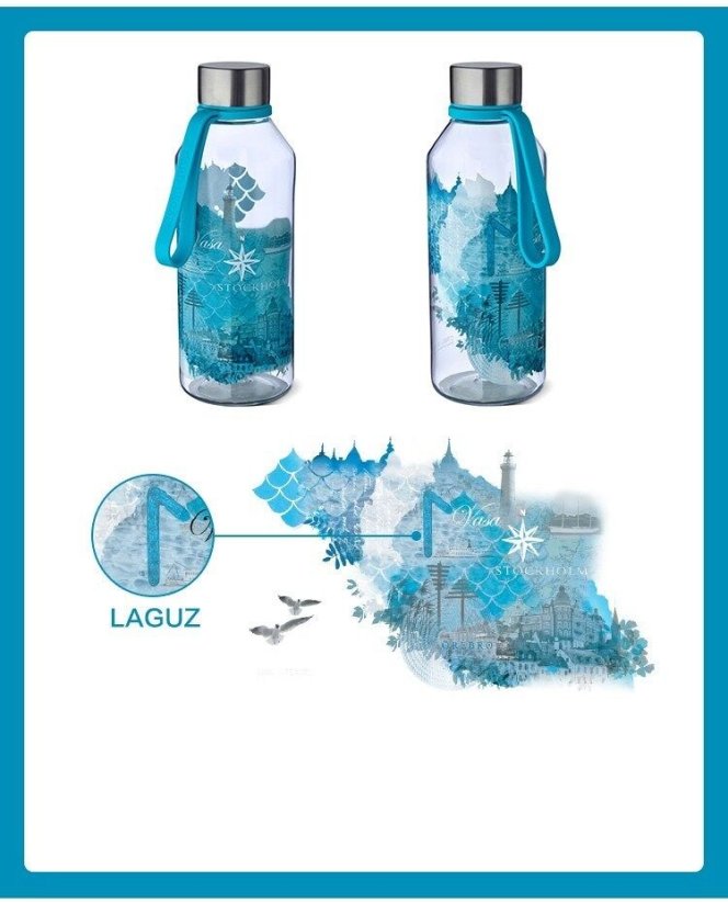 Ekofľaša CARL OSCAR wisdom 650 ml WATER