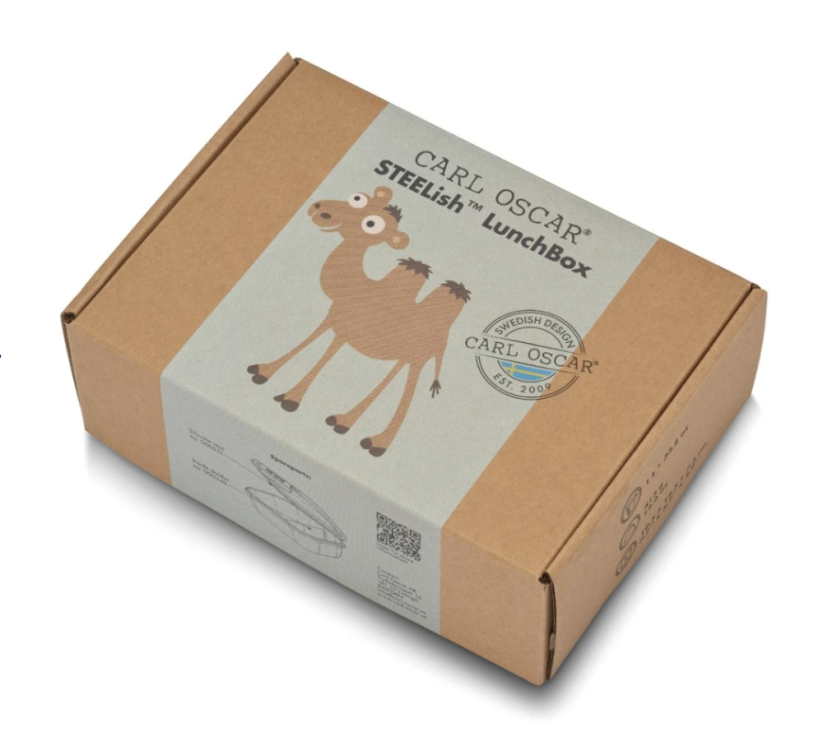 CARL OSCAR STEELish LunchBox™ obedový nerezový box ŤAVA mentolová