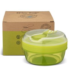 CARL OSCAR N'ICE CUP dóza na snack s chladiacim diskom zelená