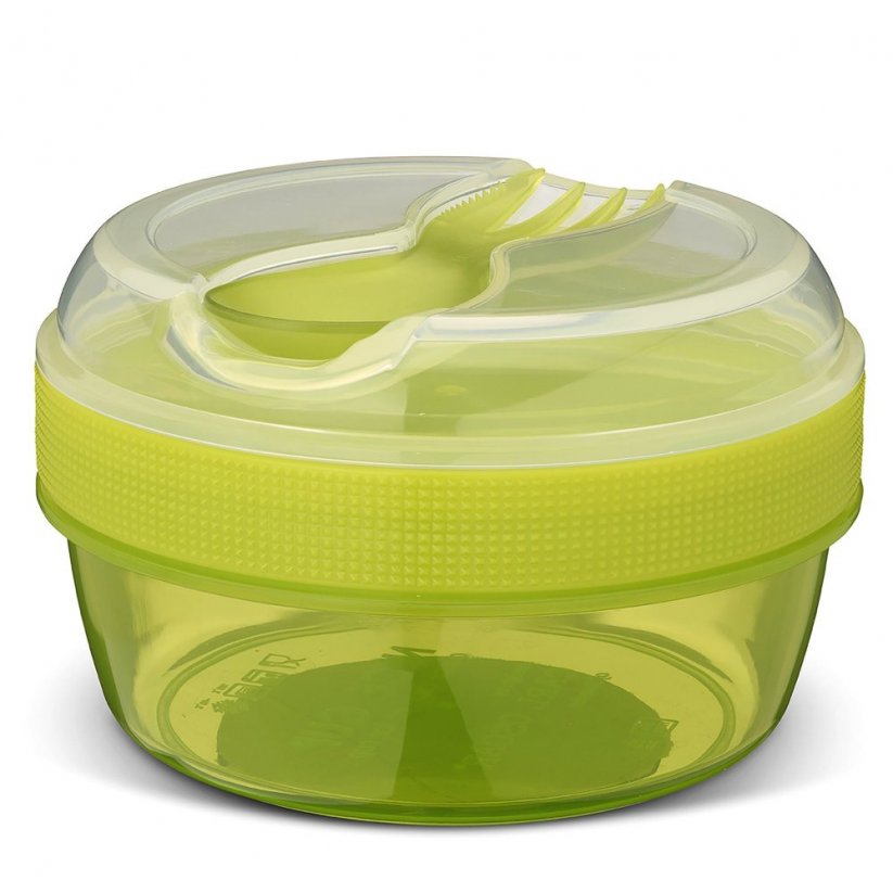 CARL OSCAR N'ICE CUP dóza na snack s chladiacim diskom zelená