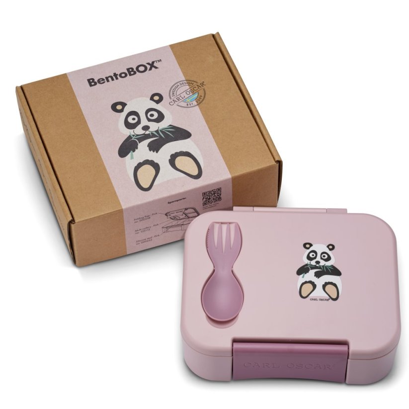 CARL OSCAR BENTOBOX™ PANDA bledoružová