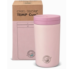 Termopohár antikor eco CARL OSCAR 400ml termohrnček s vrchnákom bledoružový