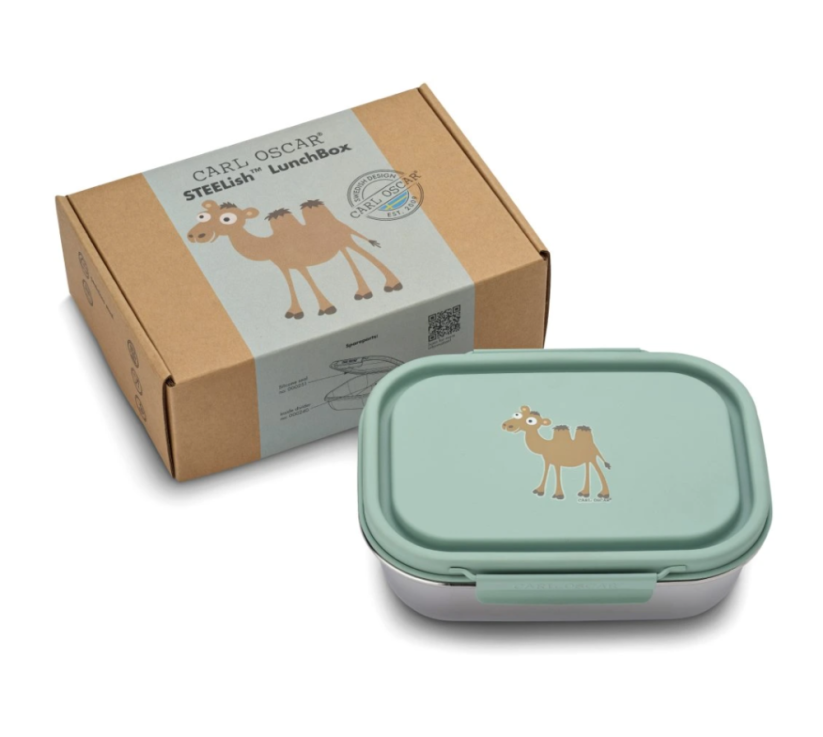 CARL OSCAR STEELish LunchBox™ obedový nerezový box ŤAVA mentolová