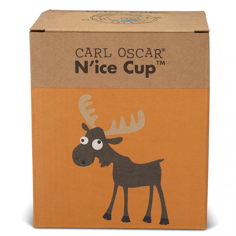 CARL OSCAR N'ICE CUP dóza na jedlo s chladiacim diskom SOBÍK oranžová