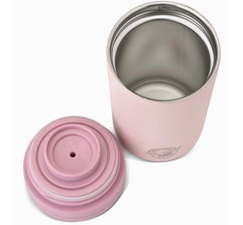 Termopohár antikor eco CARL OSCAR 400ml termohrnček s vrchnákom bledoružový