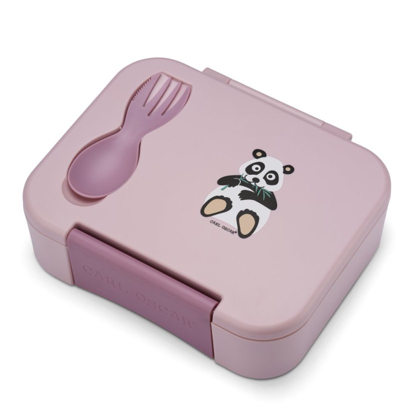 CARL OSCAR BENTOBOX™ PANDA bledoružová