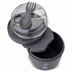 CARL OSCAR N'ICE CUP dóza na jedlo s chladiacim diskom PAVÚČIK šedá